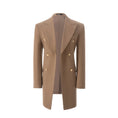 Cargar la imagen en la vista de la galería, Men's Wool Coat Winter Double Breasted Long Coat 2764
