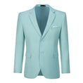 Cargar la imagen en la vista de la galería, Mint Green Men's Two Button Blazer for Party, Wedding and Business
