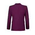 Load image into Gallery viewer, Purple Men's Two Button Blazer for Party, Wedding and Business
