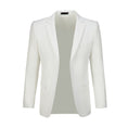 Cargar la imagen en la vista de la galería, Ivory Men's Two Button Blazer for Party, Wedding and Business
