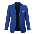 Gallery viewerに画像を読み込む, Royal Blue Men's Two Button Blazer for Party, Wedding and Business
