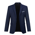 Cargar la imagen en la vista de la galería, Navy Men's Two Button Blazer for Party, Wedding and Business
