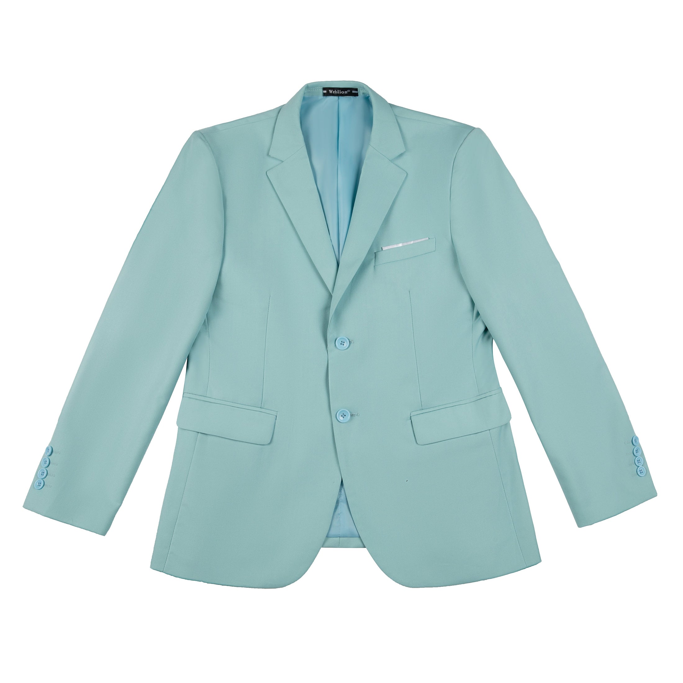 Mint Green Two Button Wedding 2 Pieces Men's Suits Jacket+Pants