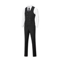 Charger l'image dans la visionneuse de la galerie, One Botton Black Party Banquet Formal 3 Piece Men Suits
