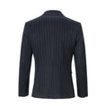 Load image into Gallery viewer, New Arrival Navy Stripe Party Banquet Formal 2 Piece Men Suits
