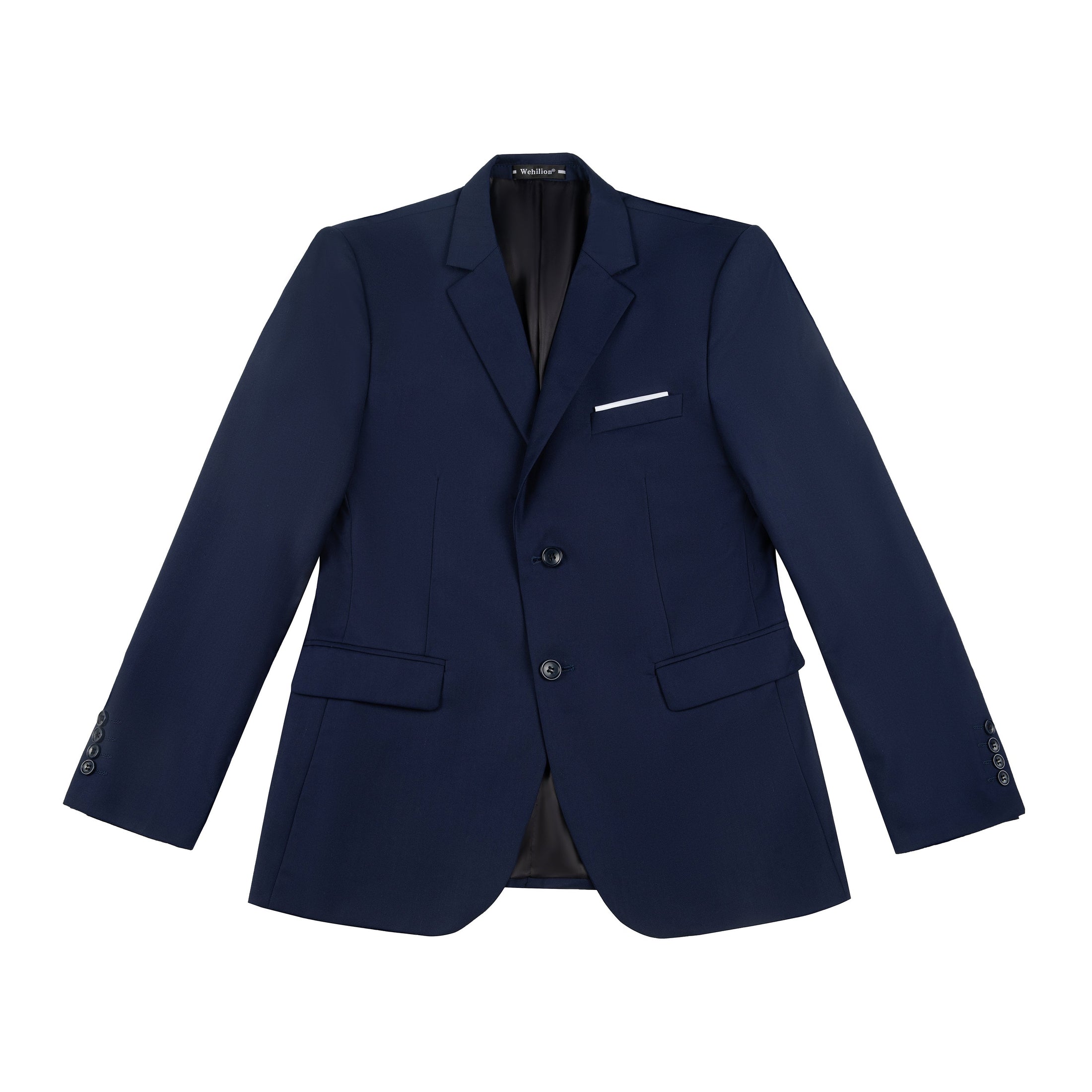 Navy Two Button Wedding 2 Pieces Men's Suits Jacket+Pants