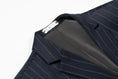 Load image into Gallery viewer, New Arrival Navy Stripe Party Banquet Formal 2 Piece Men Suits
