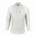 Load image into Gallery viewer, Ivory Men's Suits 2 Pieces Vest+Pants Set V-Neck Slim Fit Casual Waistcoat Suit
