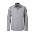 Gallery viewerに画像を読み込む, Men's Urban Stylish Casual Business Slim Fit Long Sleeve Button Up Dress Shirt
