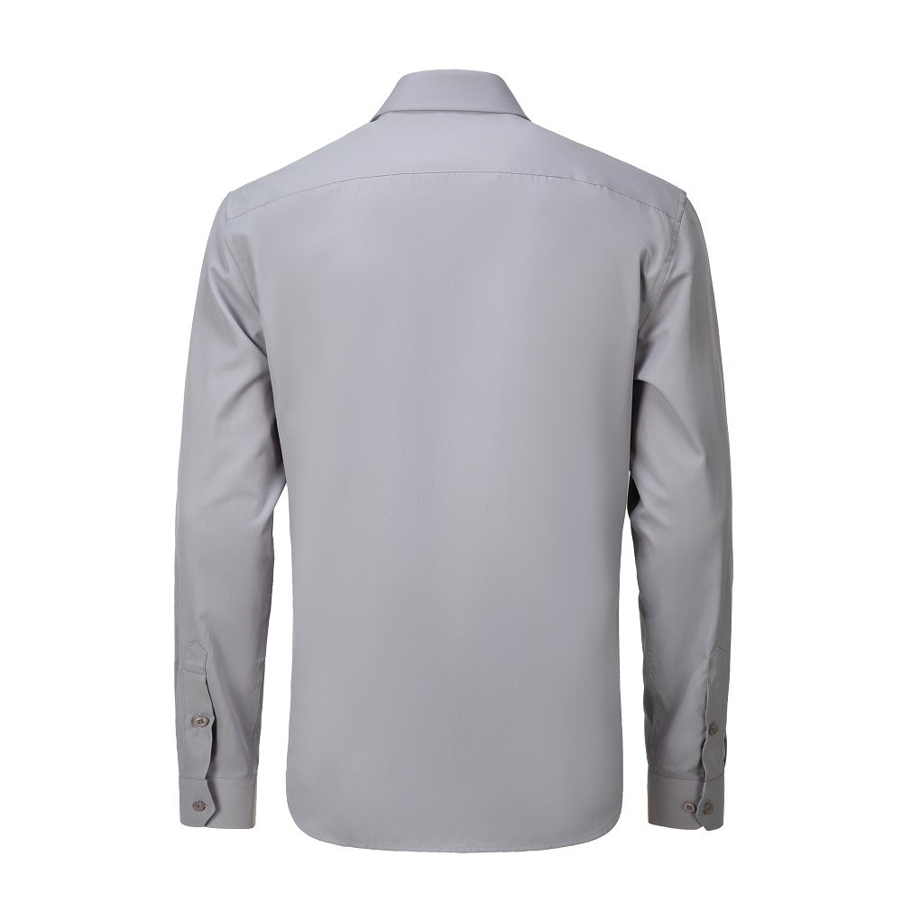 Men's Urban Stylish Casual Business Slim Fit Long Sleeve Button Up Dress Shirt