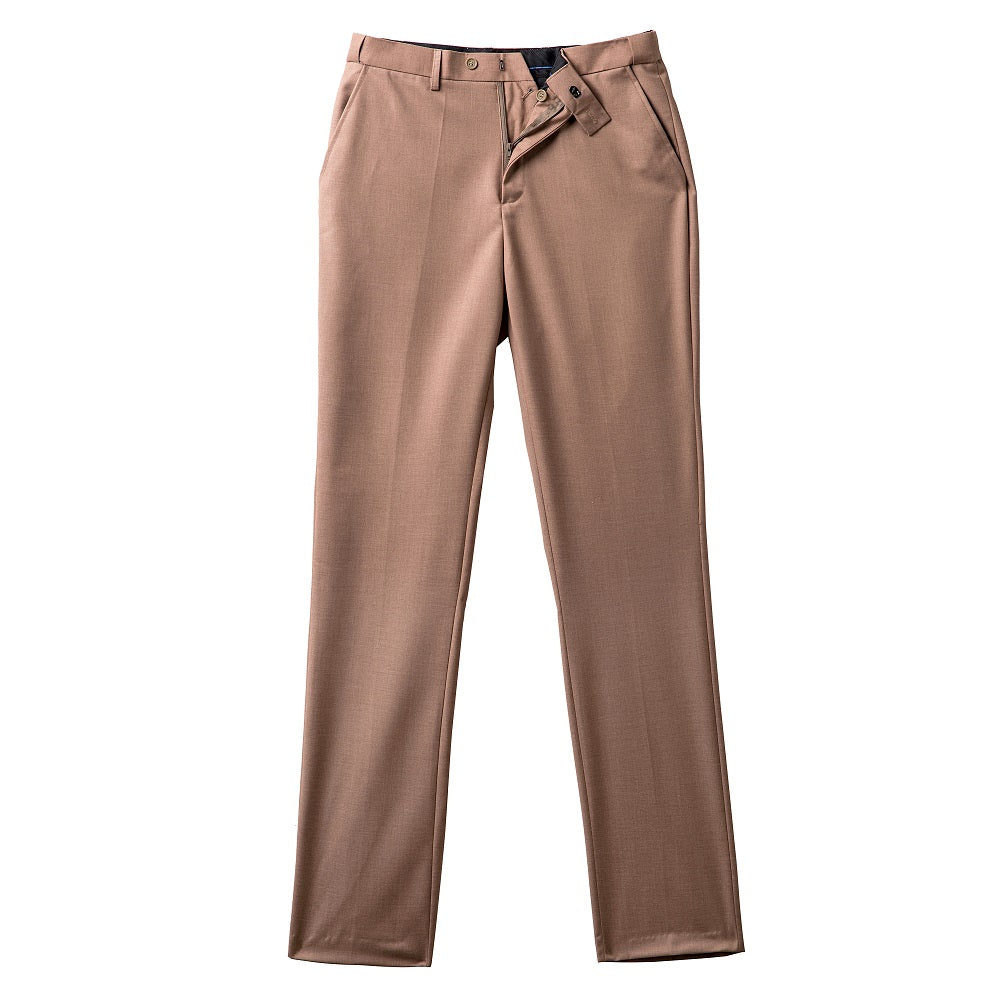 Khaki Men's Pants for Party, Wedding and Business