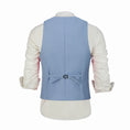 Charger l'image dans la visionneuse de la galerie, Violet Men's Vest for Party, Wedding and Business
