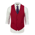 Load image into Gallery viewer, Red Men's Vest for Party, Wedding and Business
