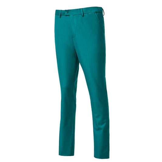 Green Men's Pants for Party, Wedding and Business