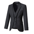 Cargar la imagen en la vista de la galería, Black Men's Two Button Blazer for Party, Wedding and Business
