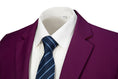 Bild in Galerie-Betrachter laden, Purple Men's Two Button Blazer for Party, Wedding and Business
