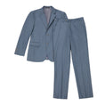 Load image into Gallery viewer, Denim Blue Two Button Wedding 2 Pieces Men's Suits Jacket+Pants
