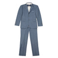 Load image into Gallery viewer, Denim Blue Two Button Wedding 3 Pieces Slim Fit Men Suits
