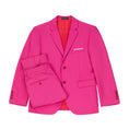 Load image into Gallery viewer, Fuchsia Two Button Wedding 2 Pieces Men's Suits Jacket+Pants
