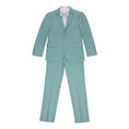 Load image into Gallery viewer, Mint Green Two Button Wedding 3 Pieces Slim Fit Men Suits
