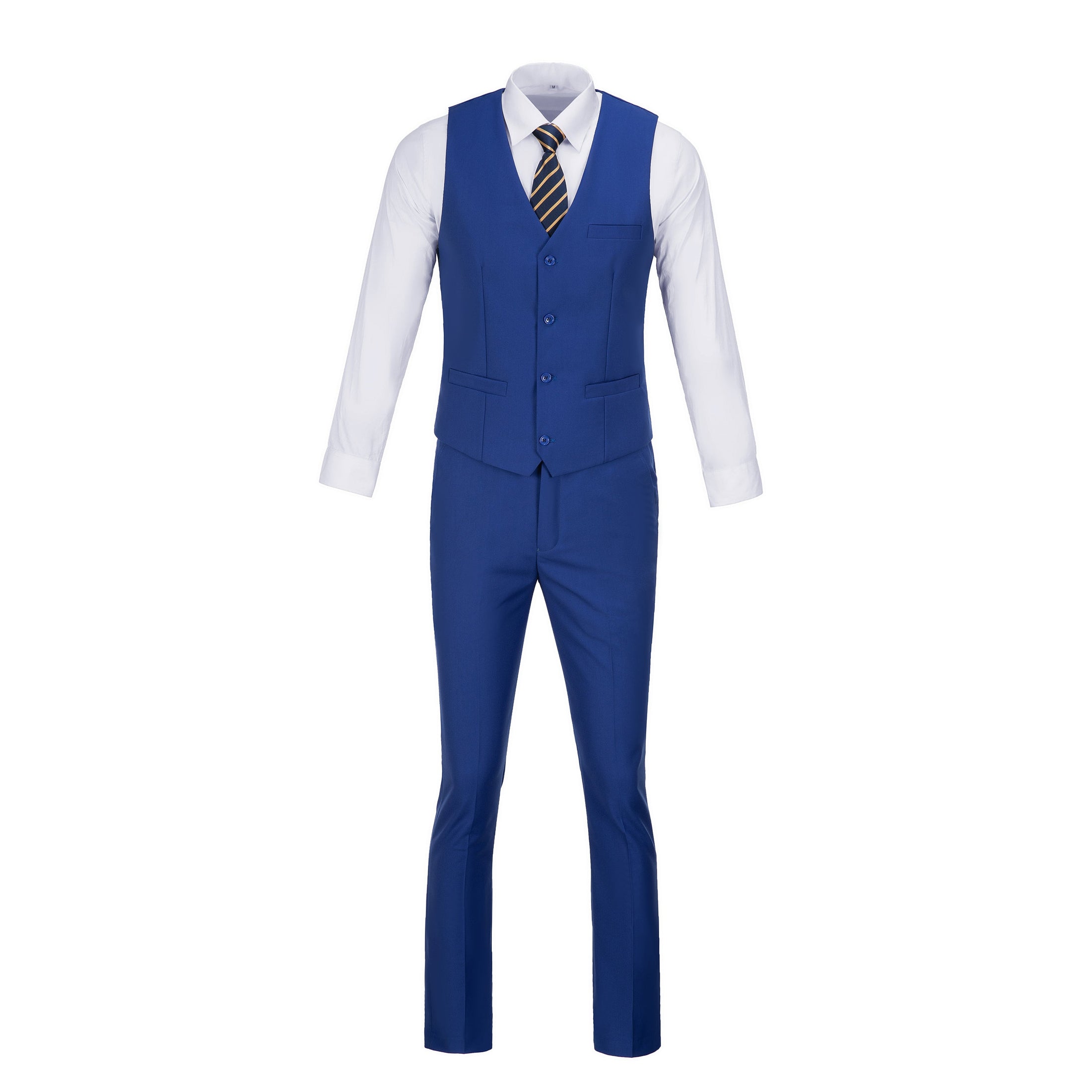 Two Button 3 Pieces Men Suits (MORE COLORS+)