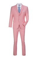 Two Button 3 Pieces Men Suits (MORE COLORS+)