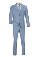 Two Button 3 Pieces Men Suits (MORE COLORS+)