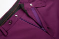 Load image into Gallery viewer, Purple Men's Pants for Party, Wedding and Business
