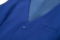 Gallery viewerに画像を読み込む, Royal Blue Men's Vest for Party, Wedding and Business
