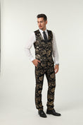 Bild in Galerie-Betrachter laden, Floral Unique Patterned Party 3 Piece Men Suits
