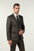 Cargar la imagen en la vista de la galería, Diamond Velvet 3 Piece Men's Formal Suits
