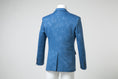 Load image into Gallery viewer, New Arrival Blue Unique Patterned Party Banquet 3 Piece Men Suits
