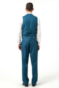 Charger l'image dans la visionneuse de la galerie, Men's Suits 2 Pieces Vest+Pants Set V-Neck Casual Waistcoat Suit
