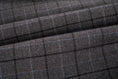 Load image into Gallery viewer, Grey Plaid Men's Blazer Set for Party, Wedding and Business
