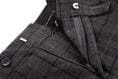 Bild in Galerie-Betrachter laden, Grey Plaid Men's 3 Piece Set for Party, Wedding and Business
