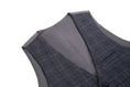 Bild in Galerie-Betrachter laden, Dark Grey Plaid Men's Vest for Party, Wedding and Business
