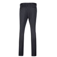 Gallery viewerに画像を読み込む, Navy Stripe Men's Pants for Party, Wedding and Business
