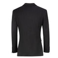 Gallery viewerに画像を読み込む, Black Stripe Men's Double Breasted Blazer for Party, Wedding and Business
