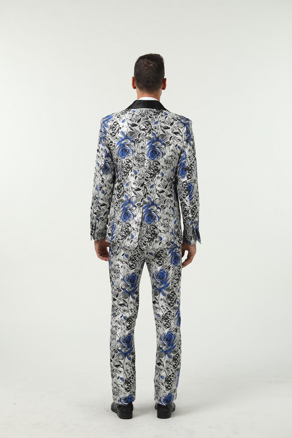 Floral Unique Patterned Party 3 Piece Men Suits