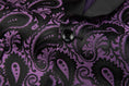 Charger l'image dans la visionneuse de la galerie, Purple Unique Patterned Men's Blazer for Party, Wedding and Business
