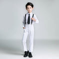 Gallery viewerに画像を読み込む, White Tuxedo 5 Piece Boys Suits
