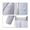 Load image into Gallery viewer, White Men's Two Button Blazer for Party, Wedding and Business
