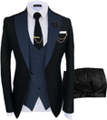 Charger l'image dans la visionneuse de la galerie, Fashion Slim Fit Wedding Prom 3 Piece Mens Suits
