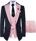 Cargar la imagen en la vista de la galería, Fashion Slim Fit Wedding Prom 3 Piece Mens Suits
