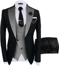 Charger l'image dans la visionneuse de la galerie, Fashion Slim Fit Wedding Prom 3 Piece Mens Suits
