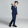 Gallery viewerに画像を読み込む, Unique Design Slim Fit Modern 5 Piece Boys Suits
