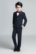 Gallery viewerに画像を読み込む, Unique Design Slim Fit Modern 5 Piece Boys Suits
