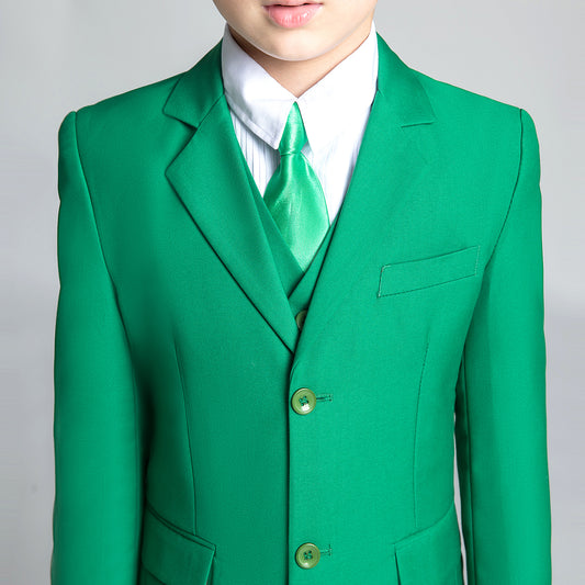 Green Boys Formal Blazer, Hot Sale School Jacket