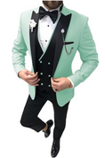 Charger l'image dans la visionneuse de la galerie, Wedding Tuxedo Dinner 3 Men Piece Suit
