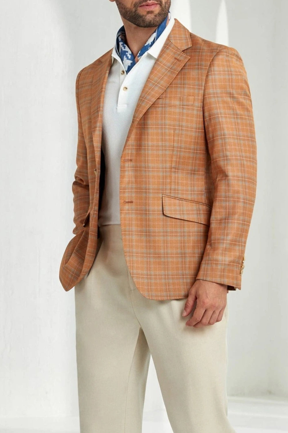 Designer Style New Men's Two Button Blazer